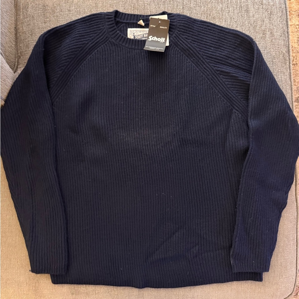 NWT Schott Men’s crewneck sweater